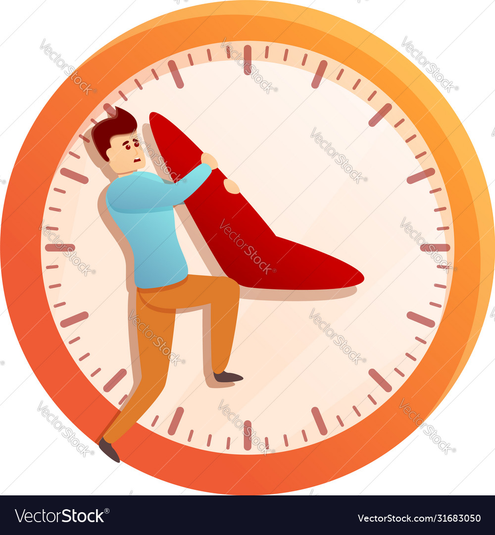 Stop time icon Royalty Free Vector Image - VectorStock