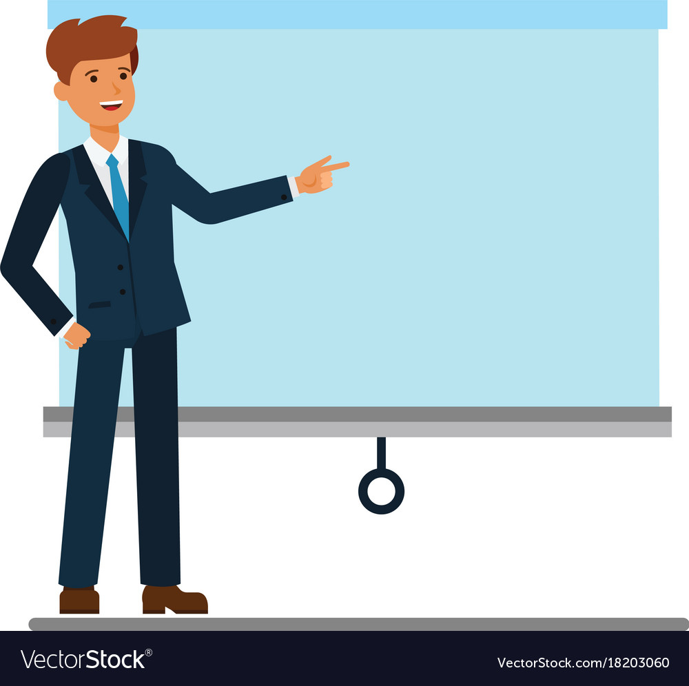 business presentation cartoon