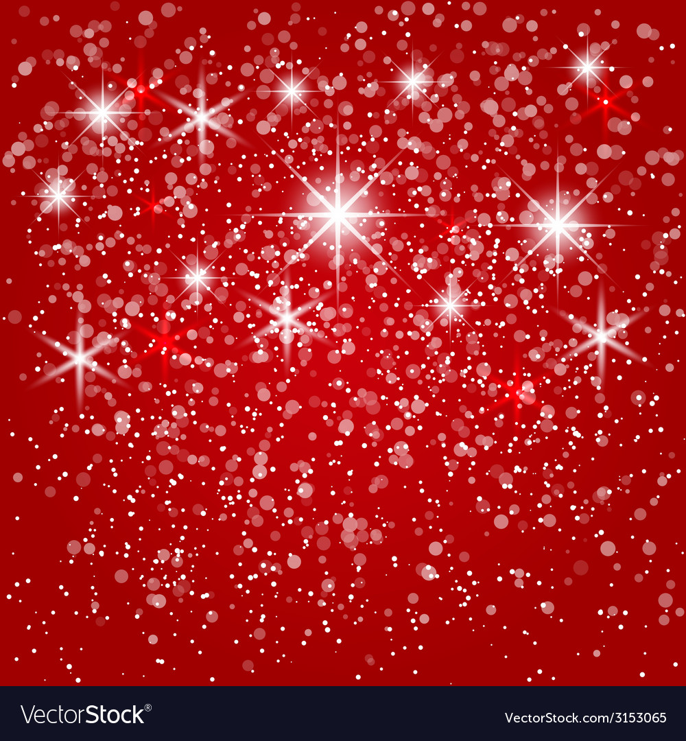 Abstract red winter background