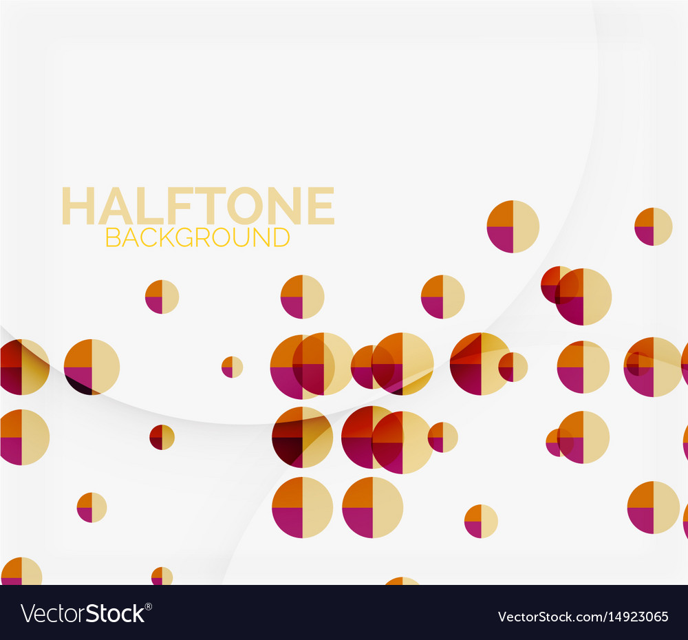 Halftone color texture background Royalty Free Vector Image