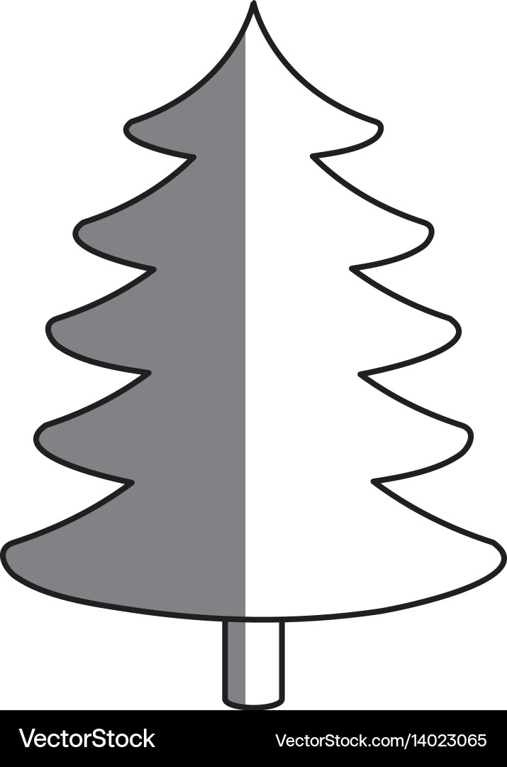 Pine tree icon Royalty Free Vector Image - VectorStock