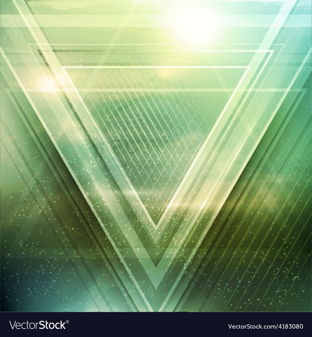 Abstract triangle future background Royalty Free Vector