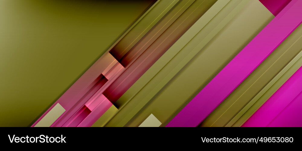 Lines dynamic geometric background Royalty Free Vector Image