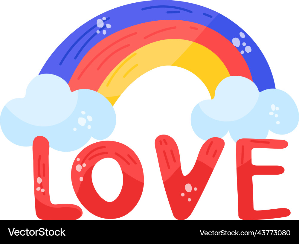 Rainbow Royalty Free Vector Image - VectorStock