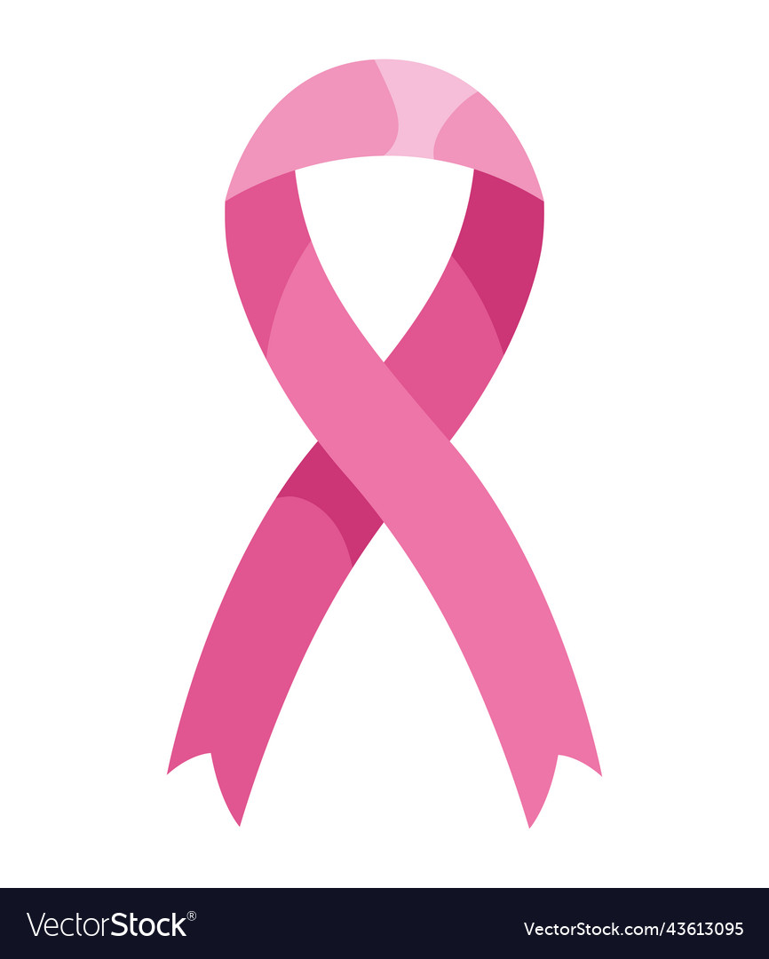 Breast Cancer Ribbon Campaign Royalty Free Vector Image