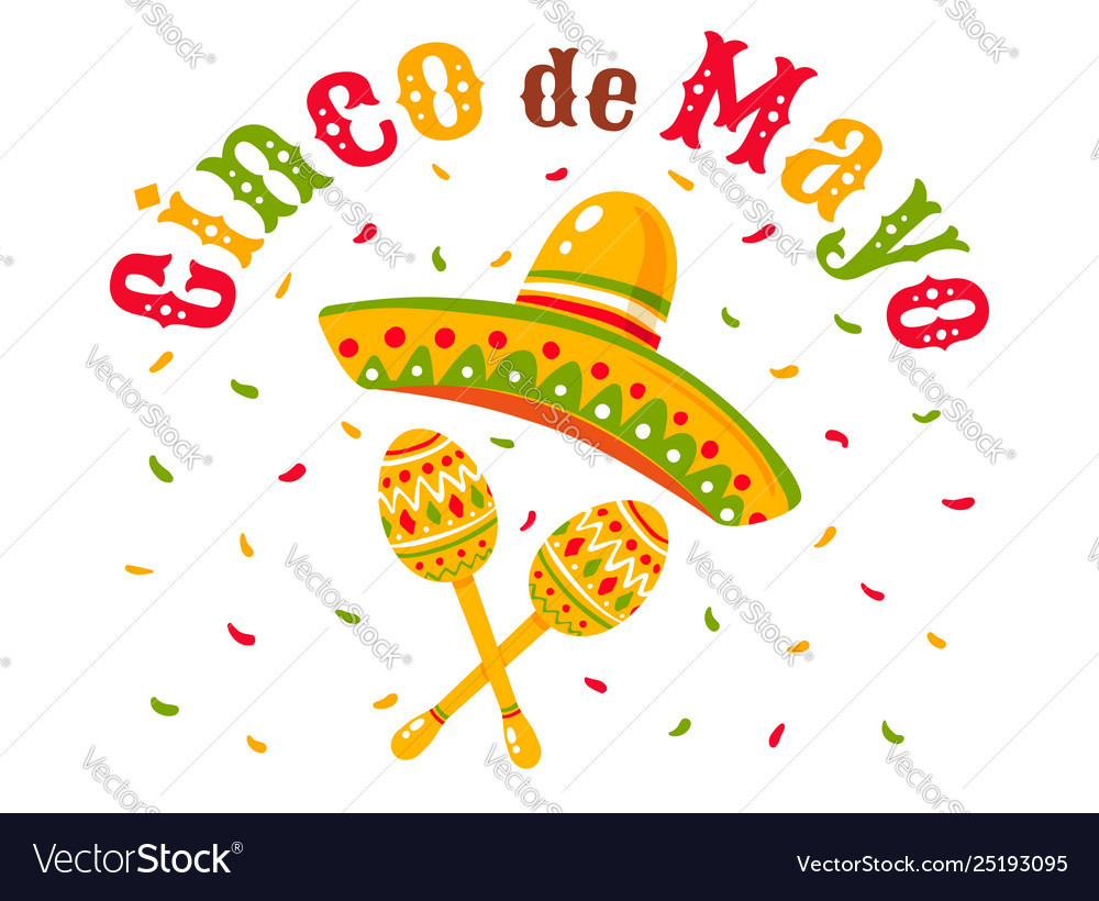 Cinco de mayo festive Royalty Free Vector Image