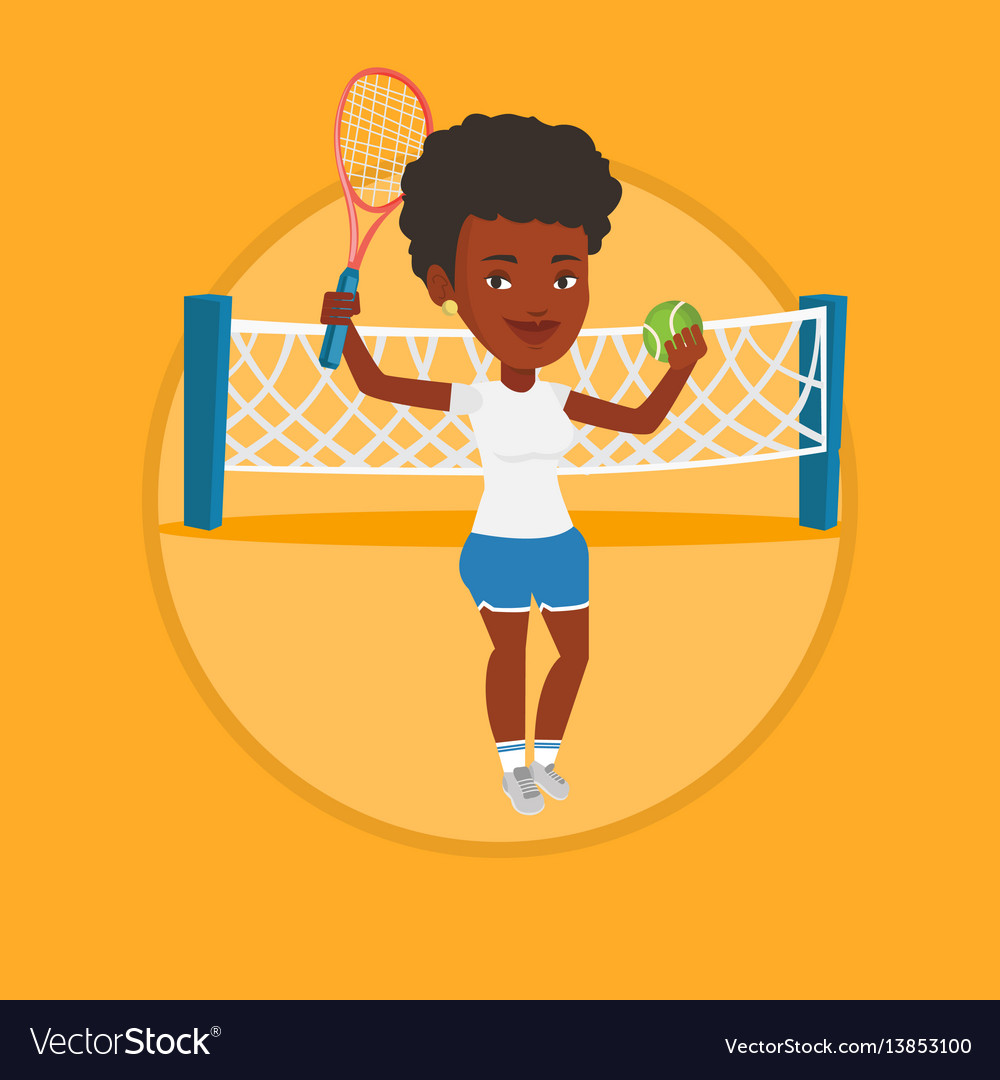 Female tennis player