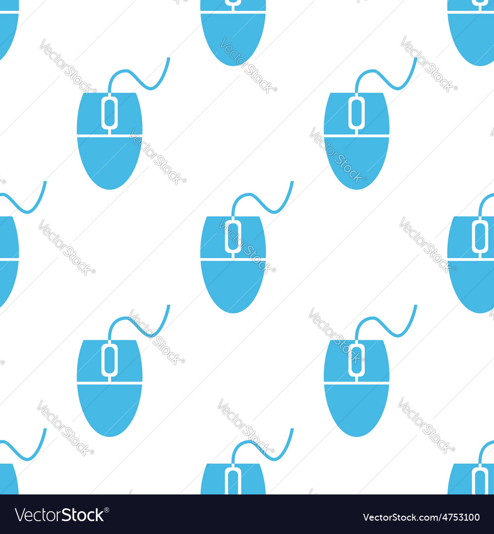 Flat mouse controller pattern Royalty Free Vector Image
