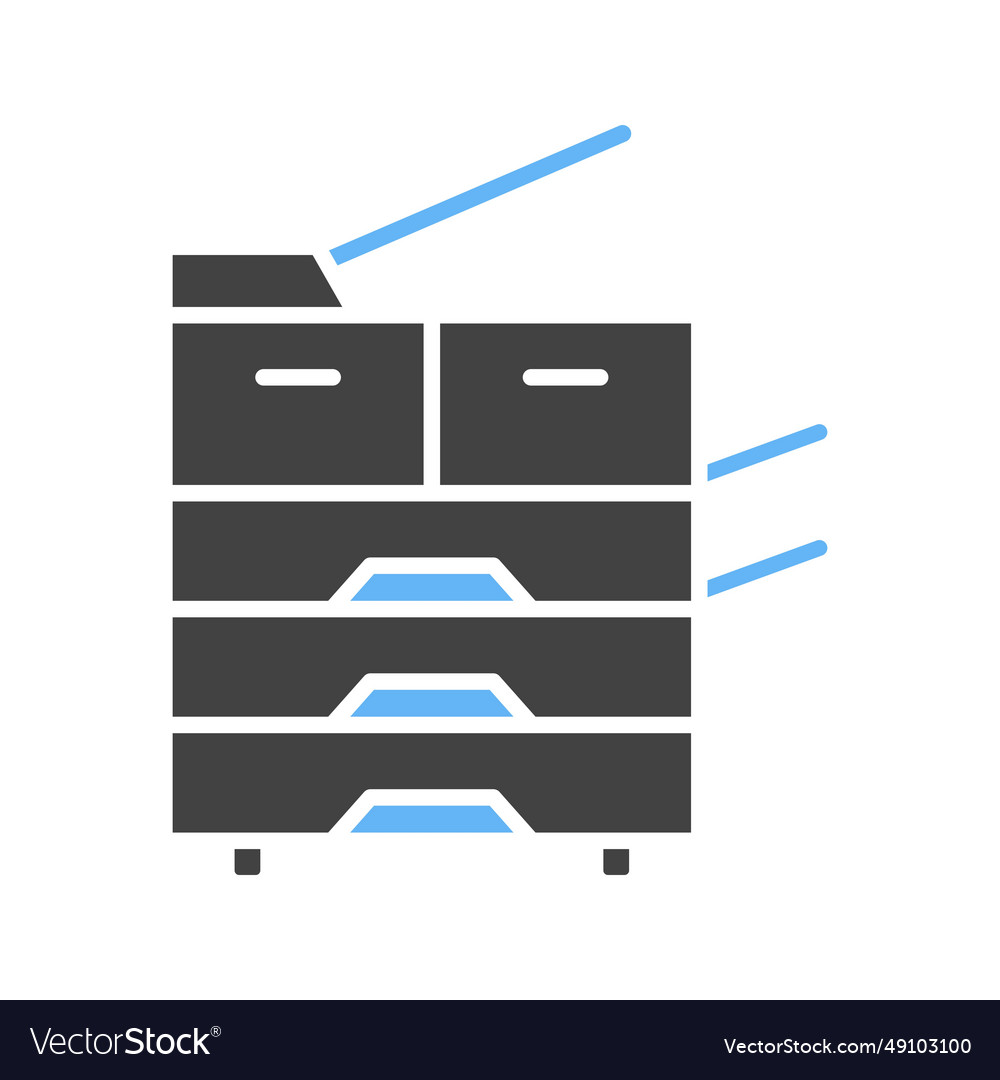 Photocopy icon image Royalty Free Vector Image