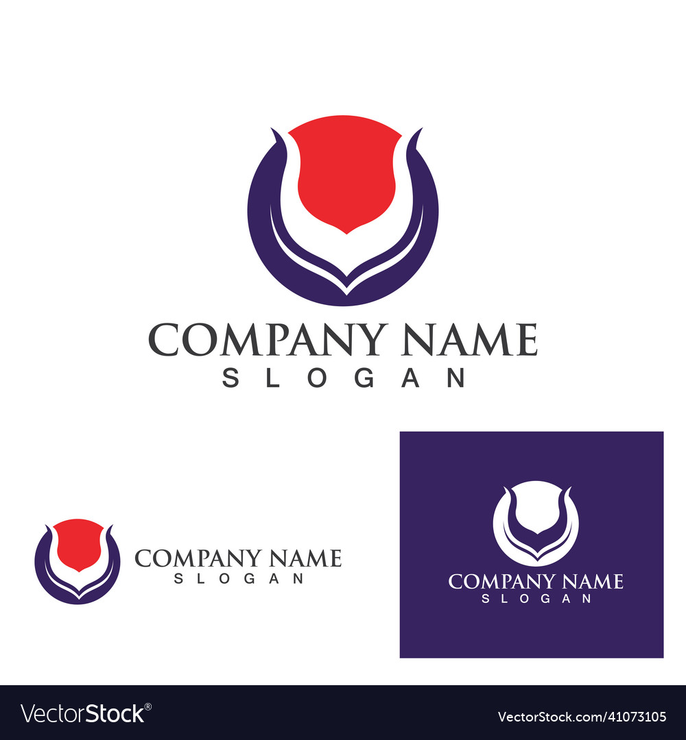 Devil horn icon design template