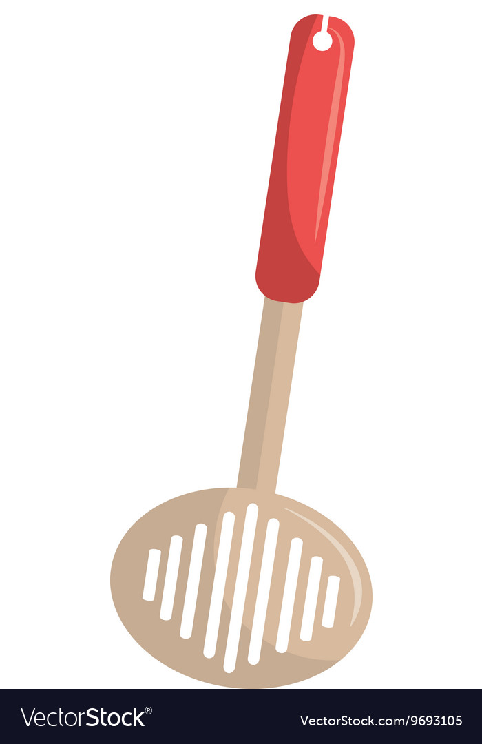 Kitchen utensil isolated icon design