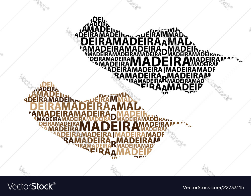 Map of madeira