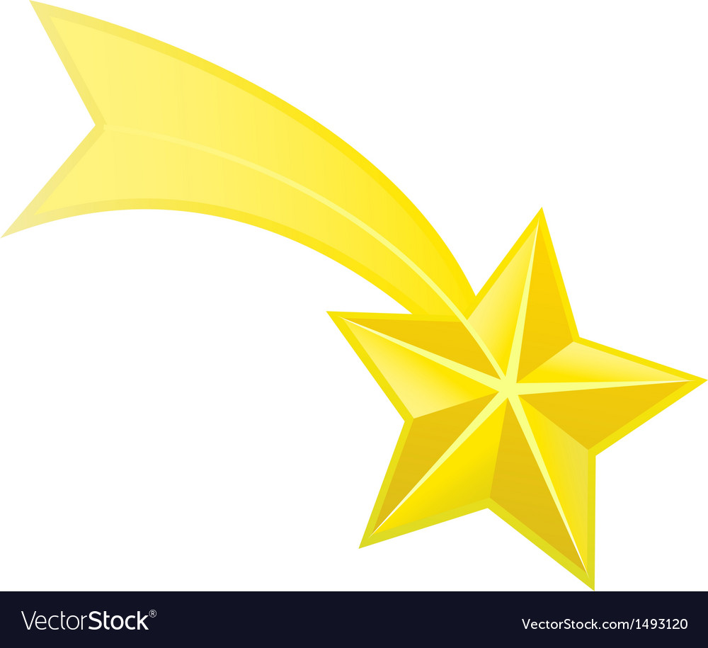 Download Shooting star Royalty Free Vector Image - VectorStock