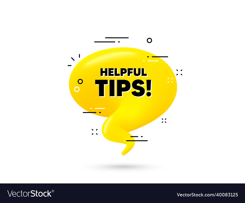 Helpful tips symbol education faq sign Royalty Free Vector