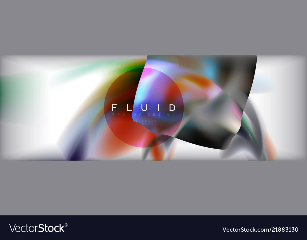 Abstract background holographic liquid colors