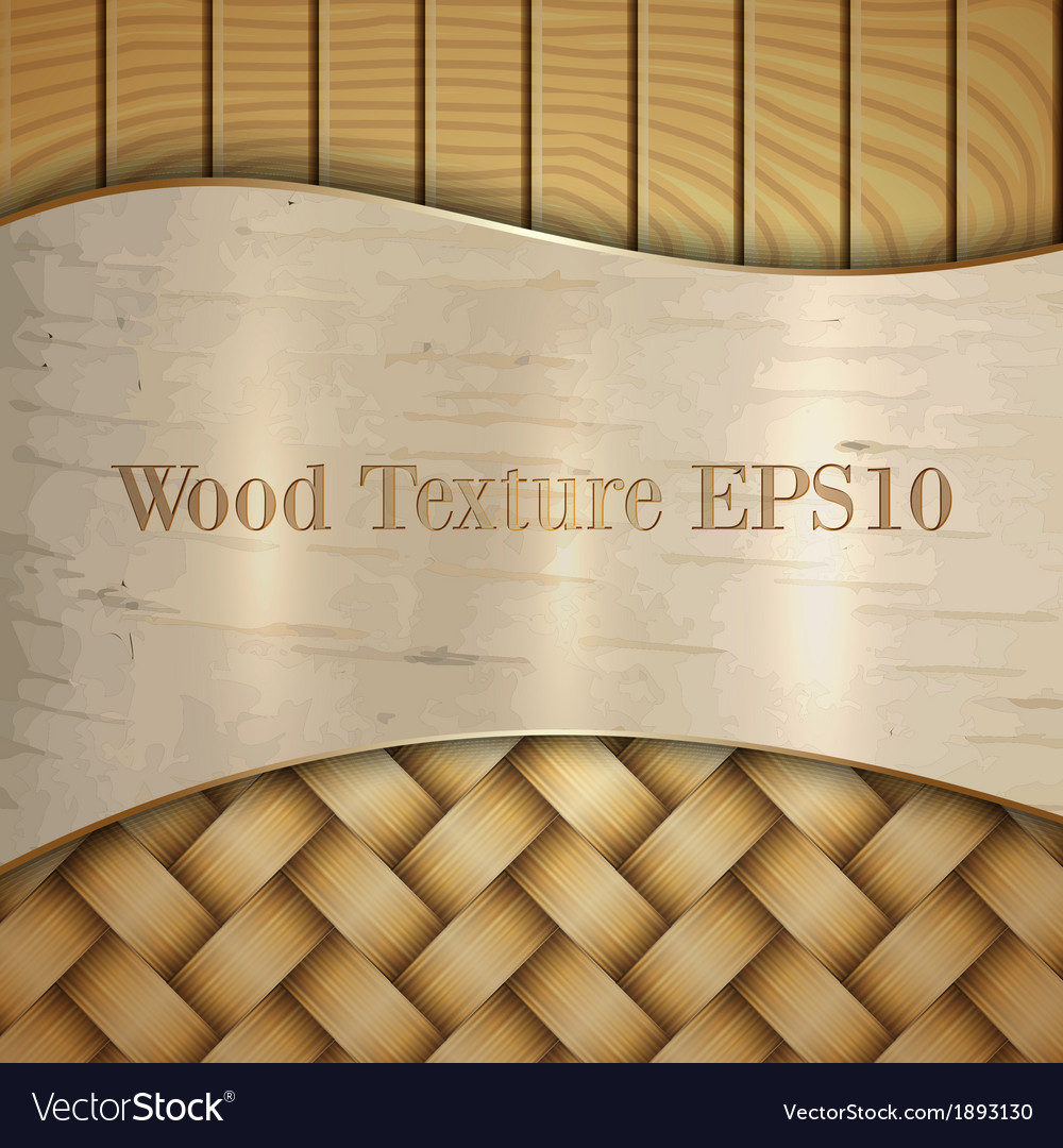 Abstract wooden texture with wickerwork birch