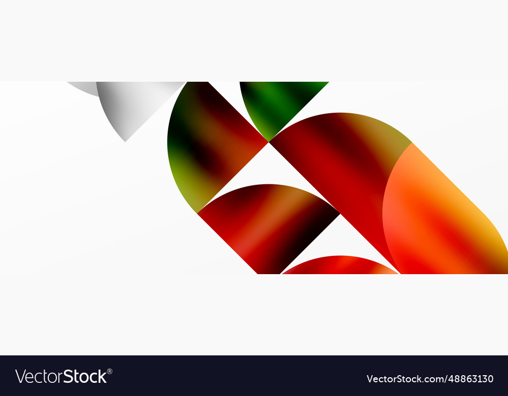 Minimalist geometric background featuring metallic