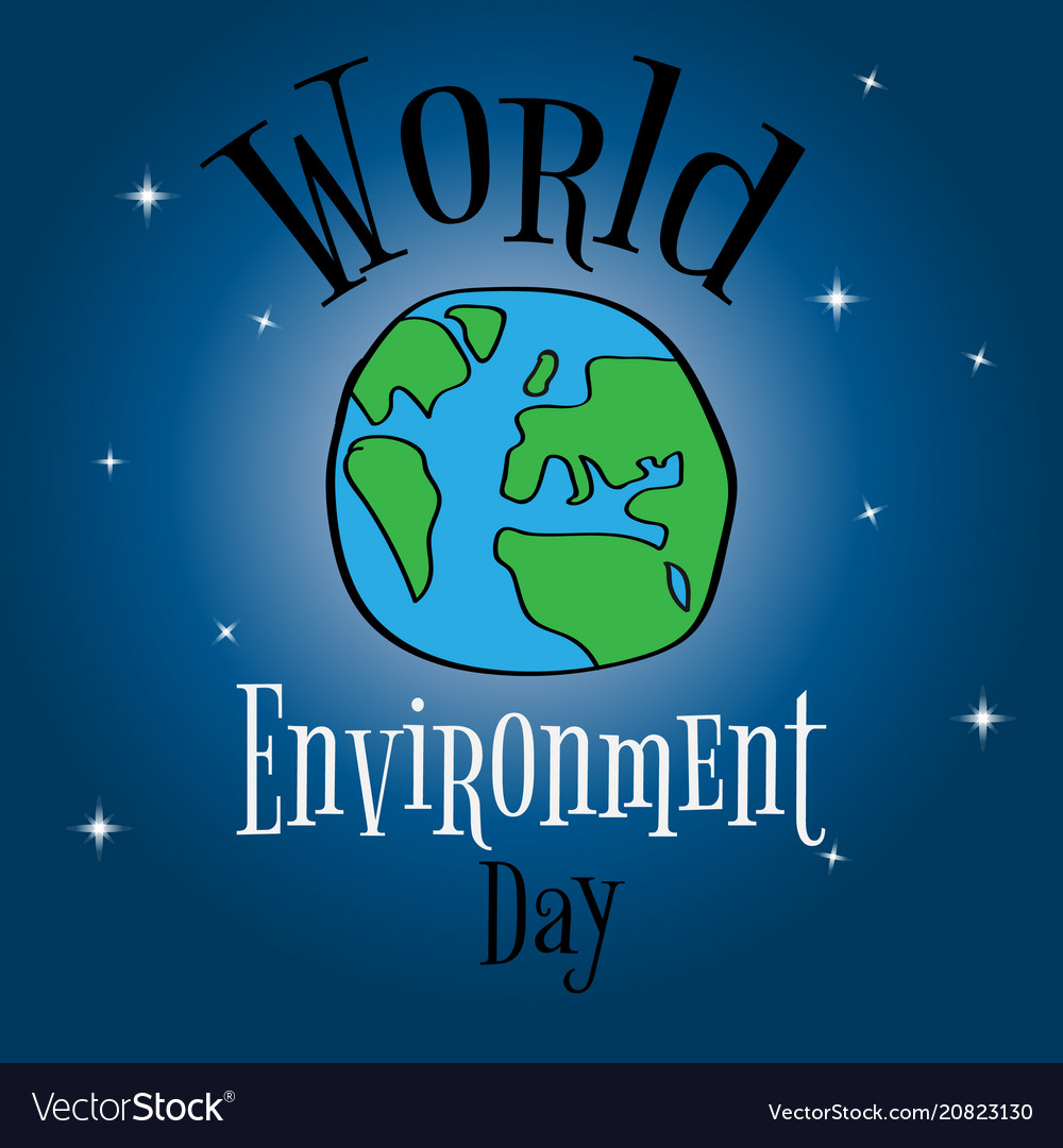 World Environment Day Concept Design For Banner Vector Image