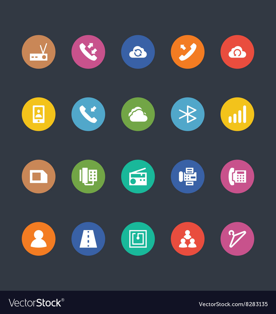 Glyphs colored icons 13