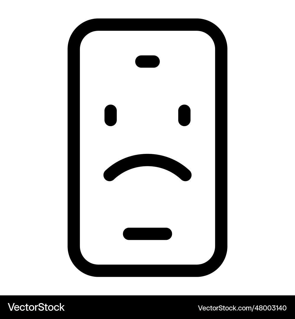 Smartphone system corrupted by hacker Royalty Free Vector