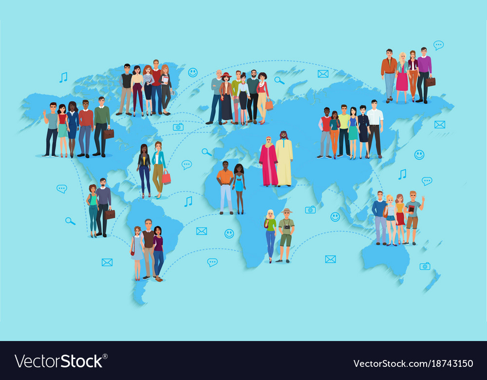 Social And Demographic Royalty Free Vector Image