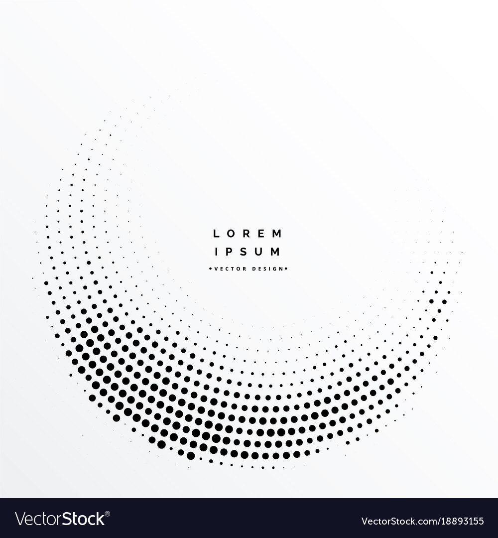 Abstract halftone dots background design