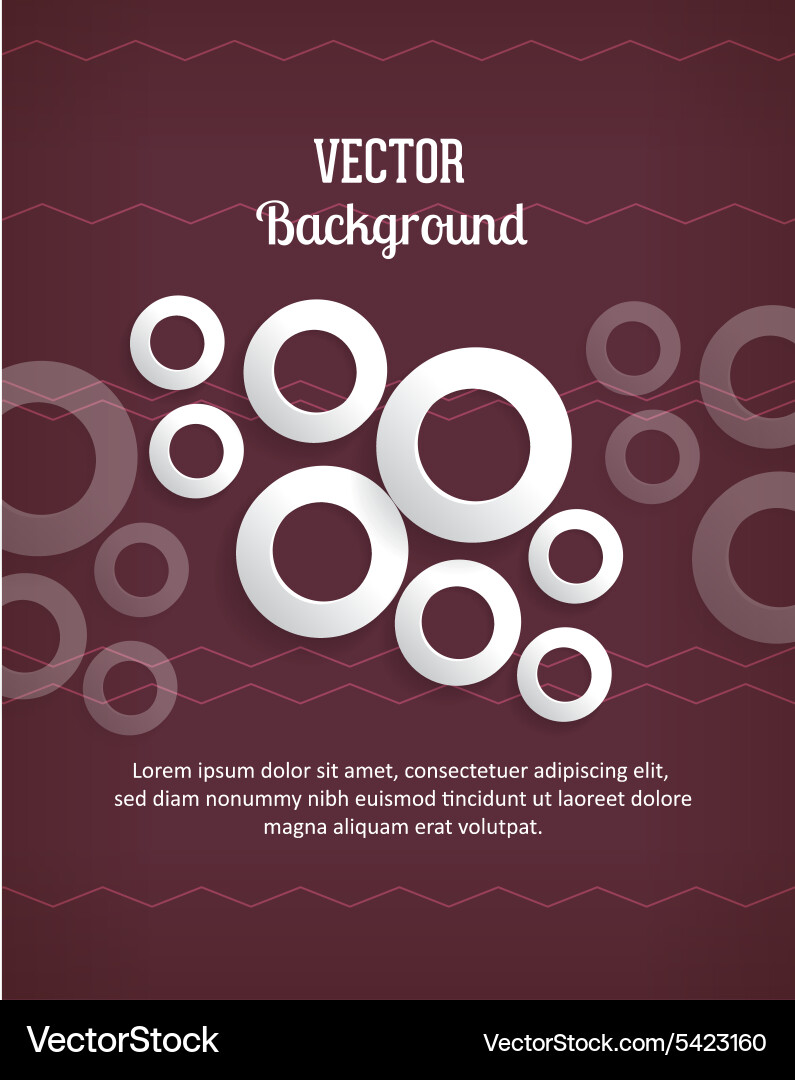 3d abstract Royalty Free Vector Image - VectorStock