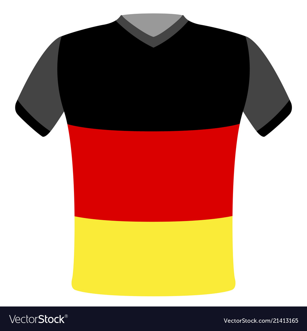 Flag t-shirt of germany