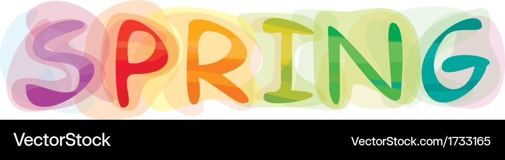 Spring Vector Stock Spring Royalty Free Vector Image - VectorStock