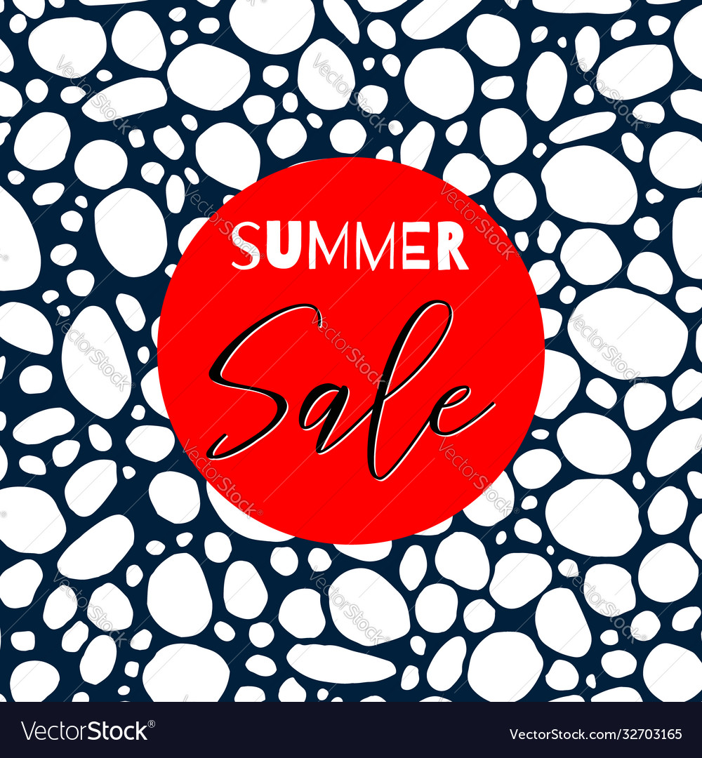 Summer sale lettering inscription special offer