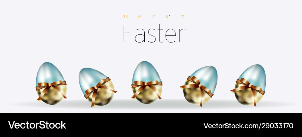 Easter Background With Place For Text Banner Or Vector Image