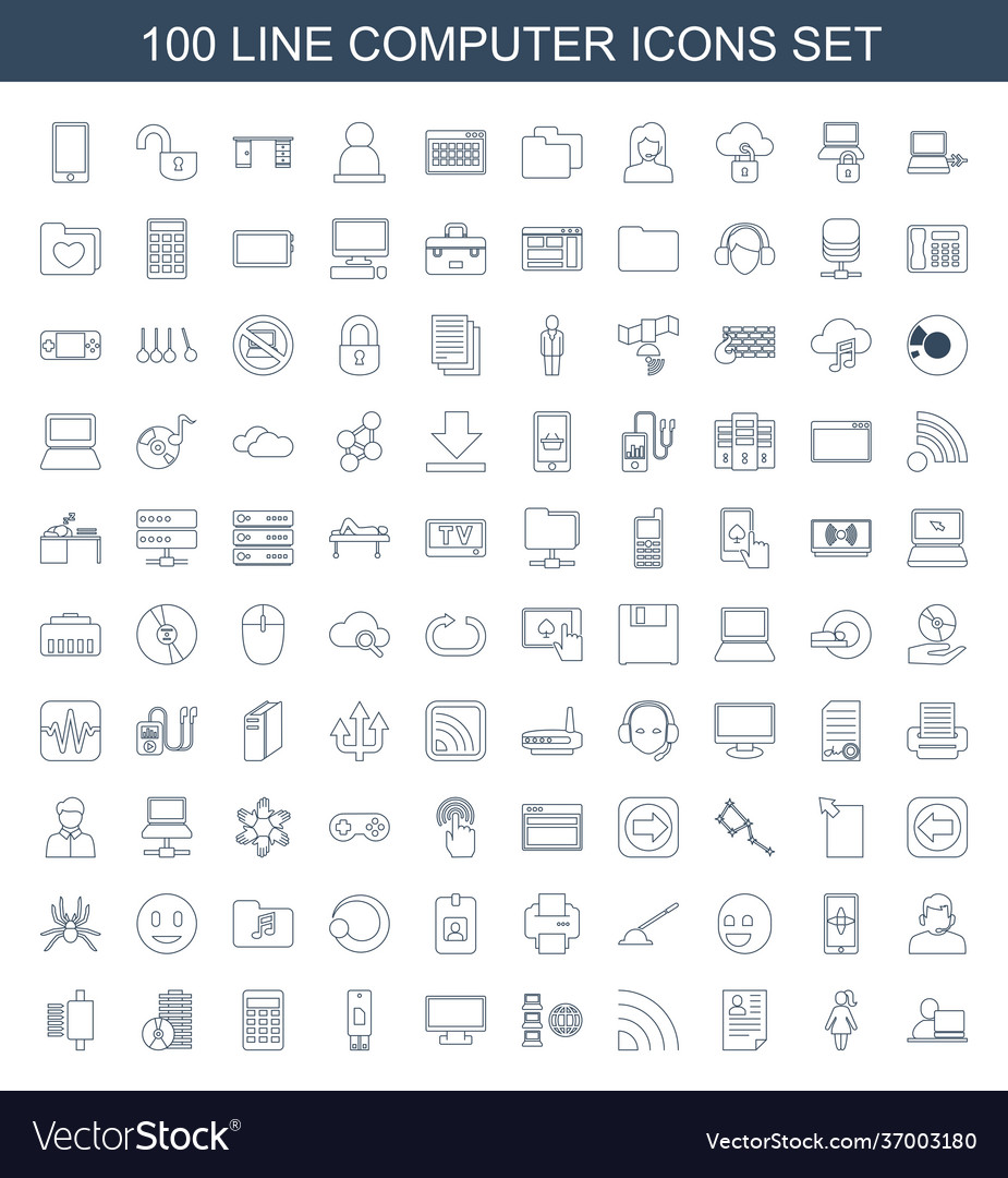 Computer icons Royalty Free Vector Image - VectorStock