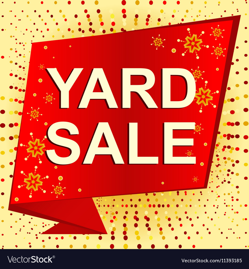 big winter sale poster with yard sale text yard sale posters