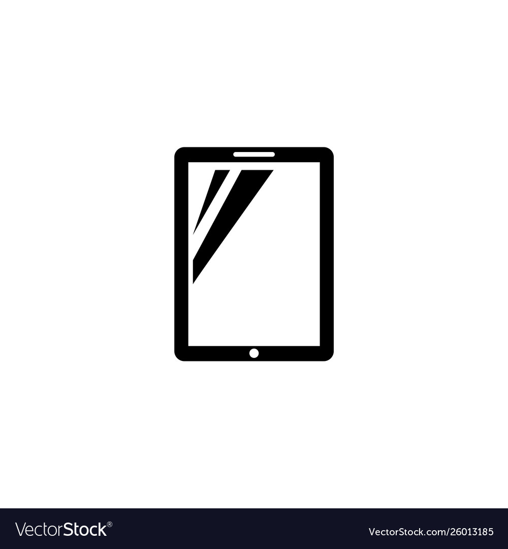 Tablet computer icon Royalty Free Vector Image