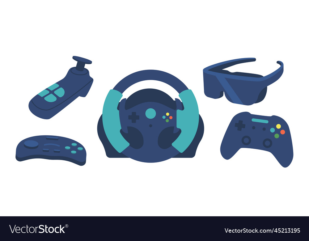 Set of accessories for virtual reality