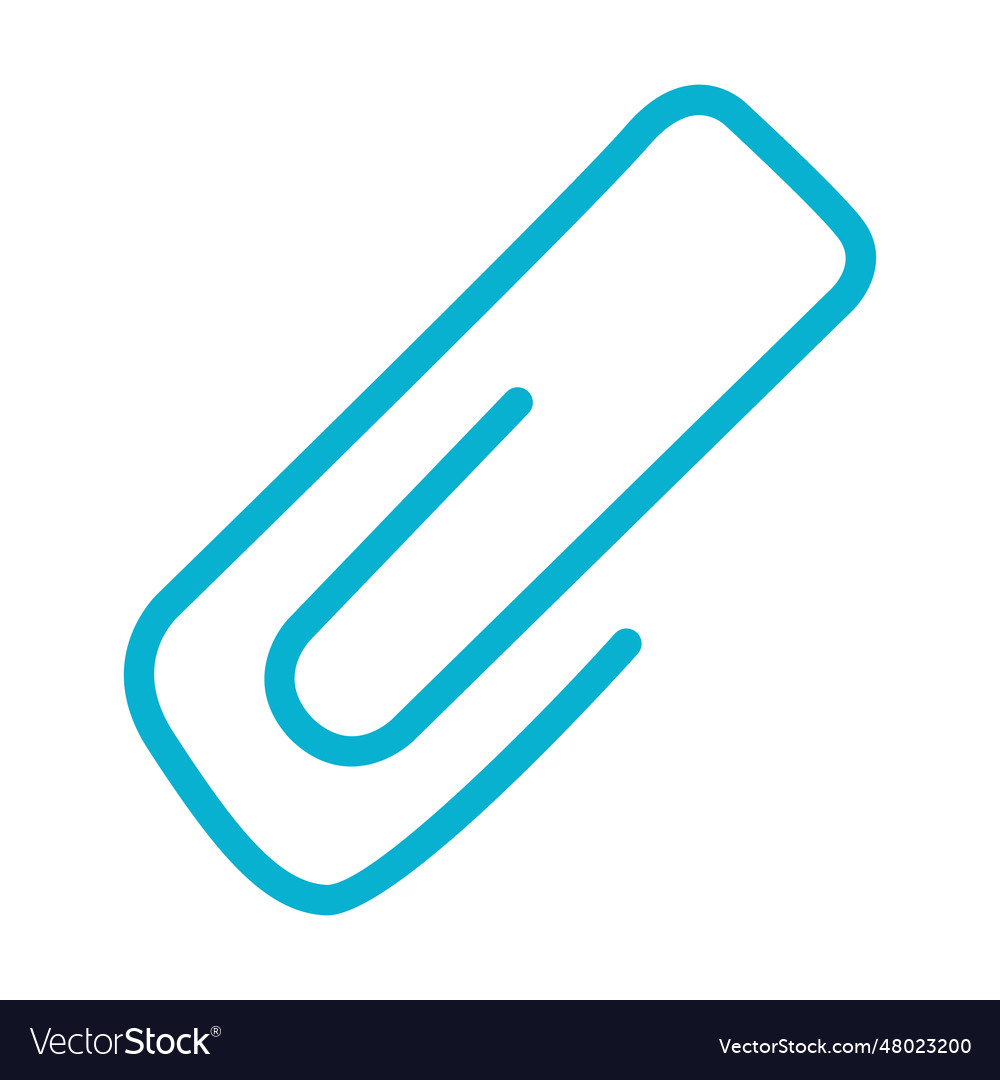 Clip Attached Icon Royalty Free Vector Image - Vectorstock