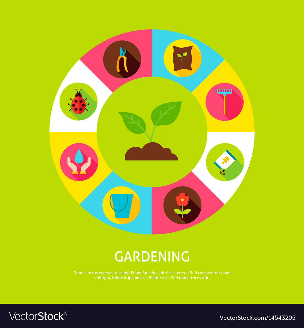 Gardening concept