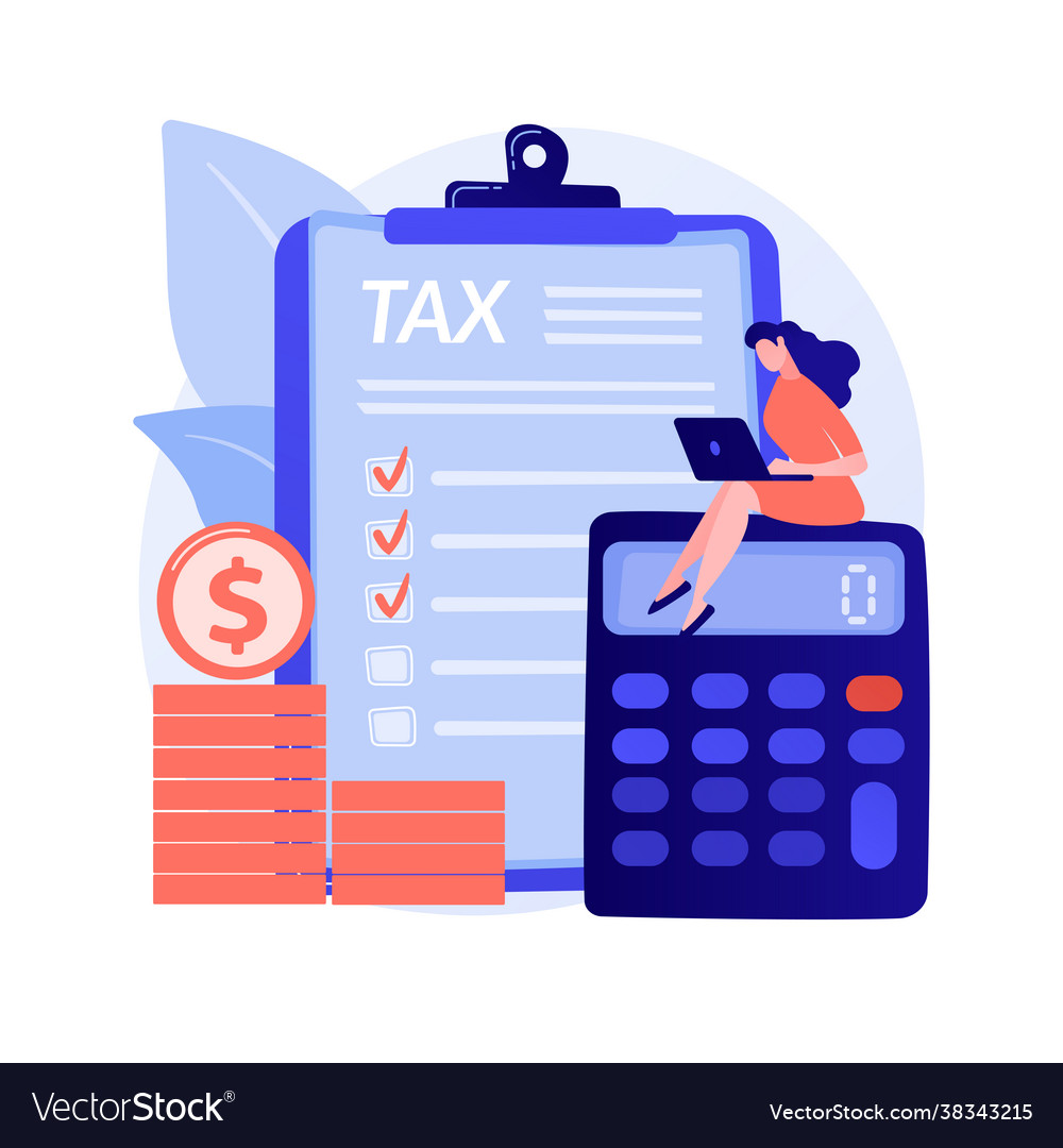 Monthly expense planning concept metaphor Vector Image