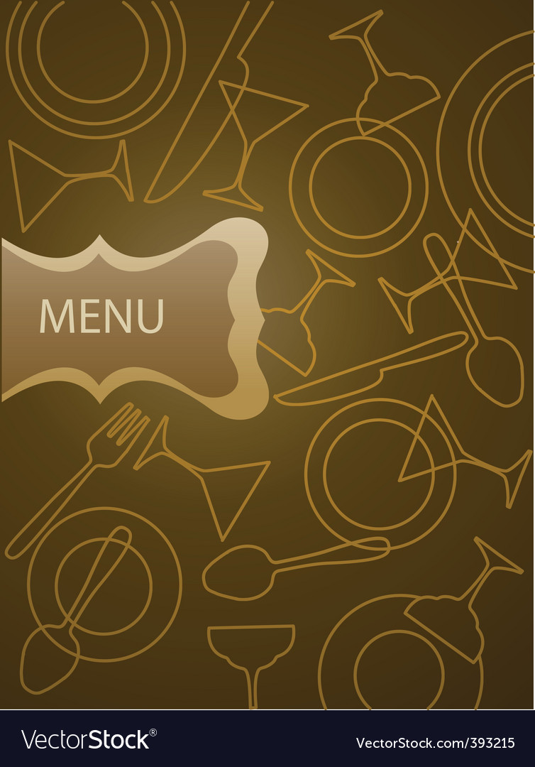 Restaurant menu Royalty Free Vector Image - VectorStock