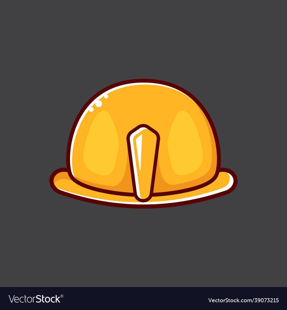 Safety helmet cartoon icon logo Royalty Free Vector Image Safety helmet cartoon icon logo Royalty Free Vector Image