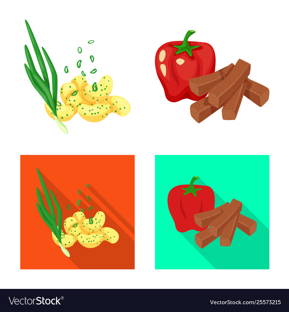 Taste and seasonin logo Royalty Free Vector Image