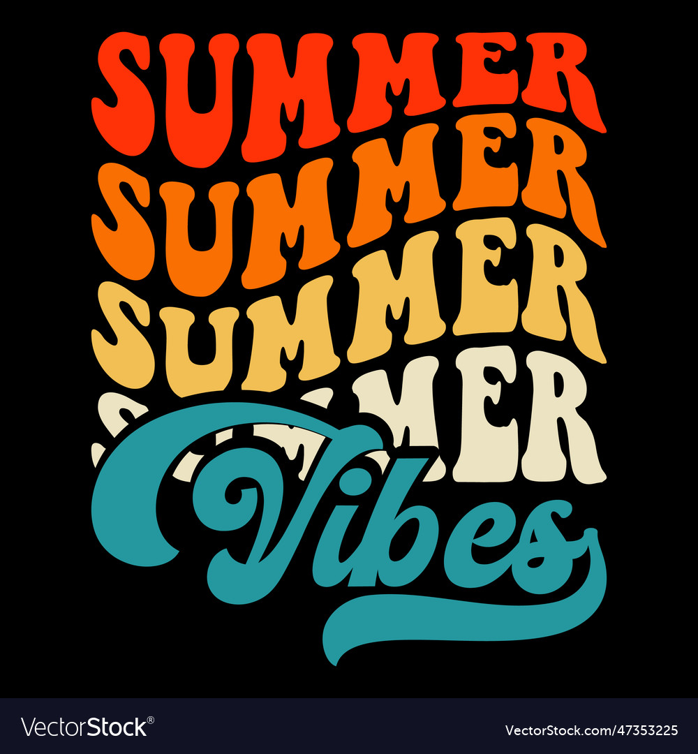 Surfing summer vacation t-shirt design