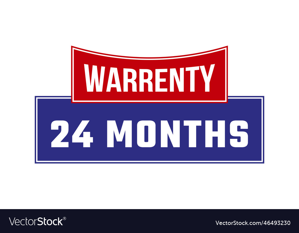 24 Months Warranty Seal Royalty Free Vector Image 24-months-warranty-seal-royalty-free-vector-image