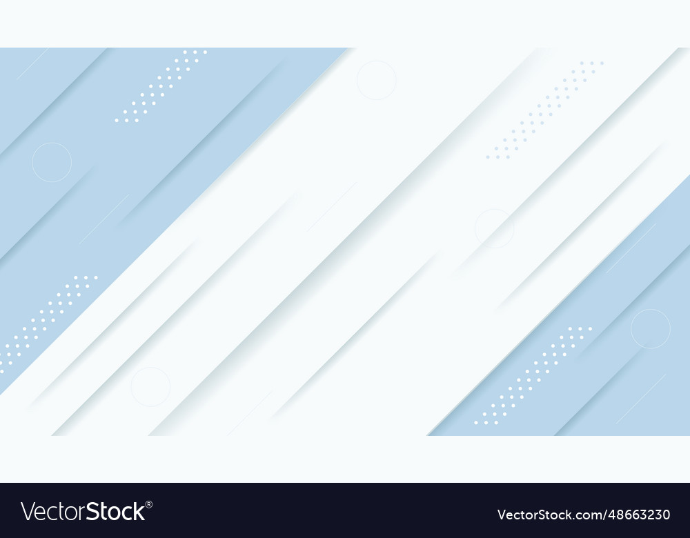 Abstract blue and white background with diagonal