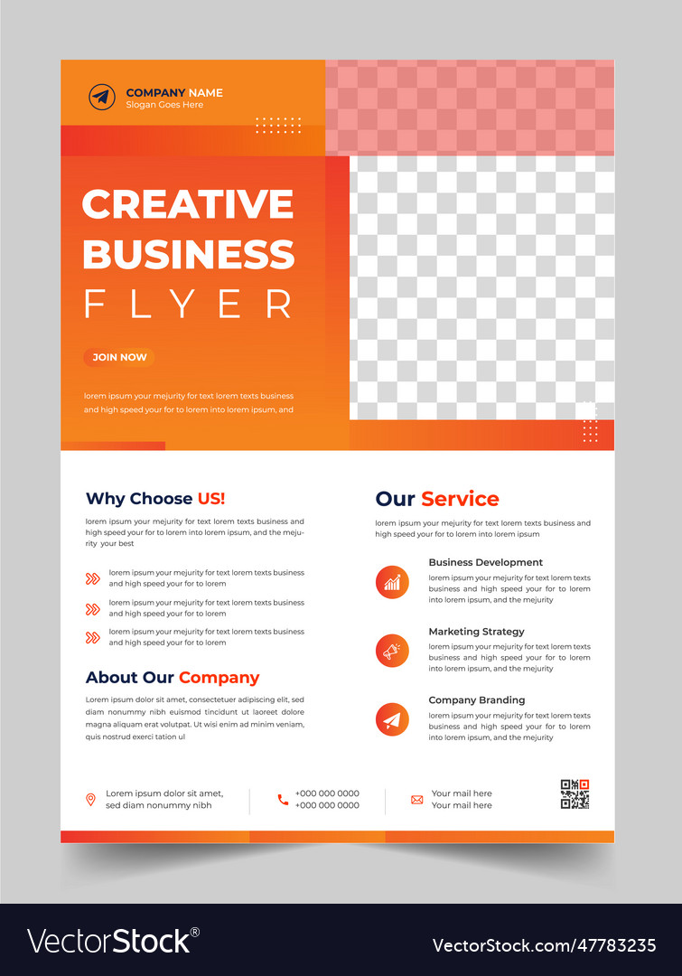 Digital marketing corporate business flyer design