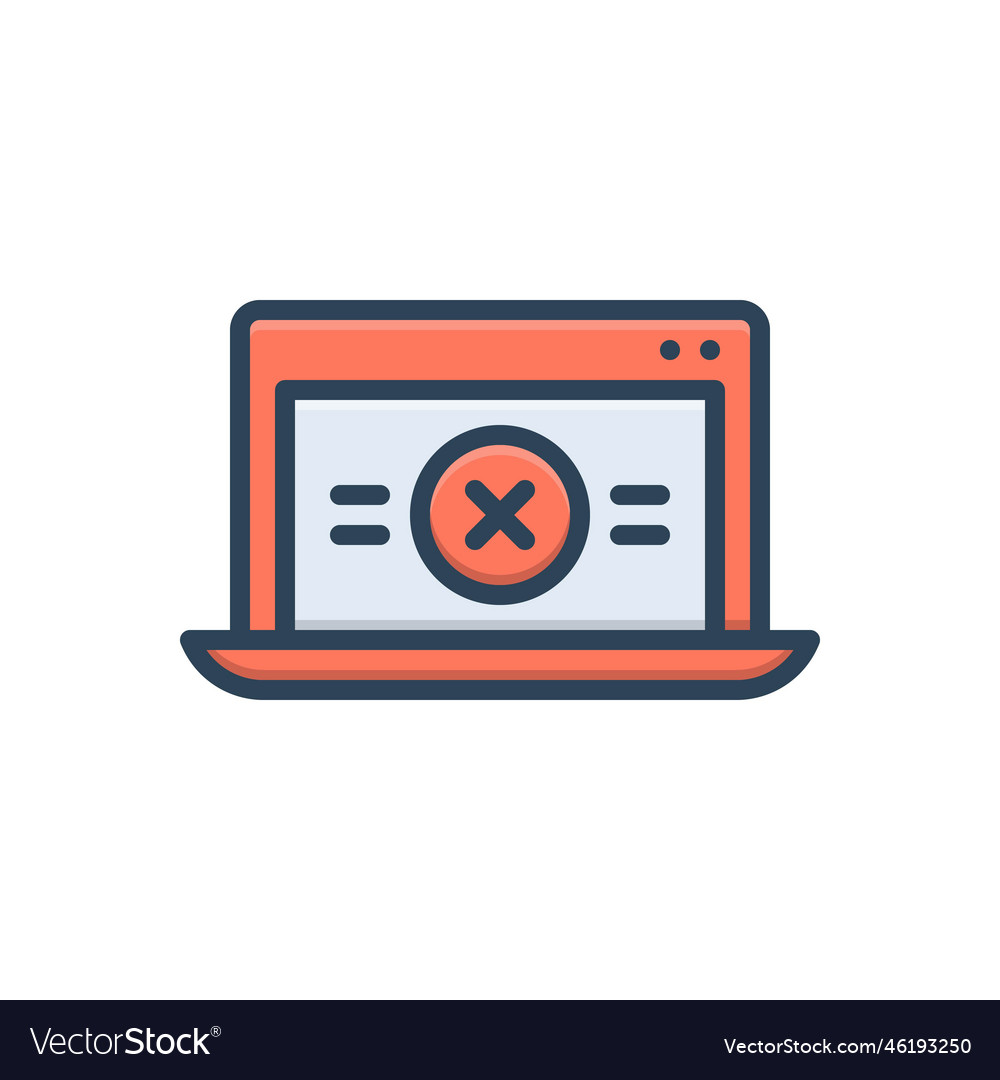 Denied Royalty Free Vector Image - VectorStock