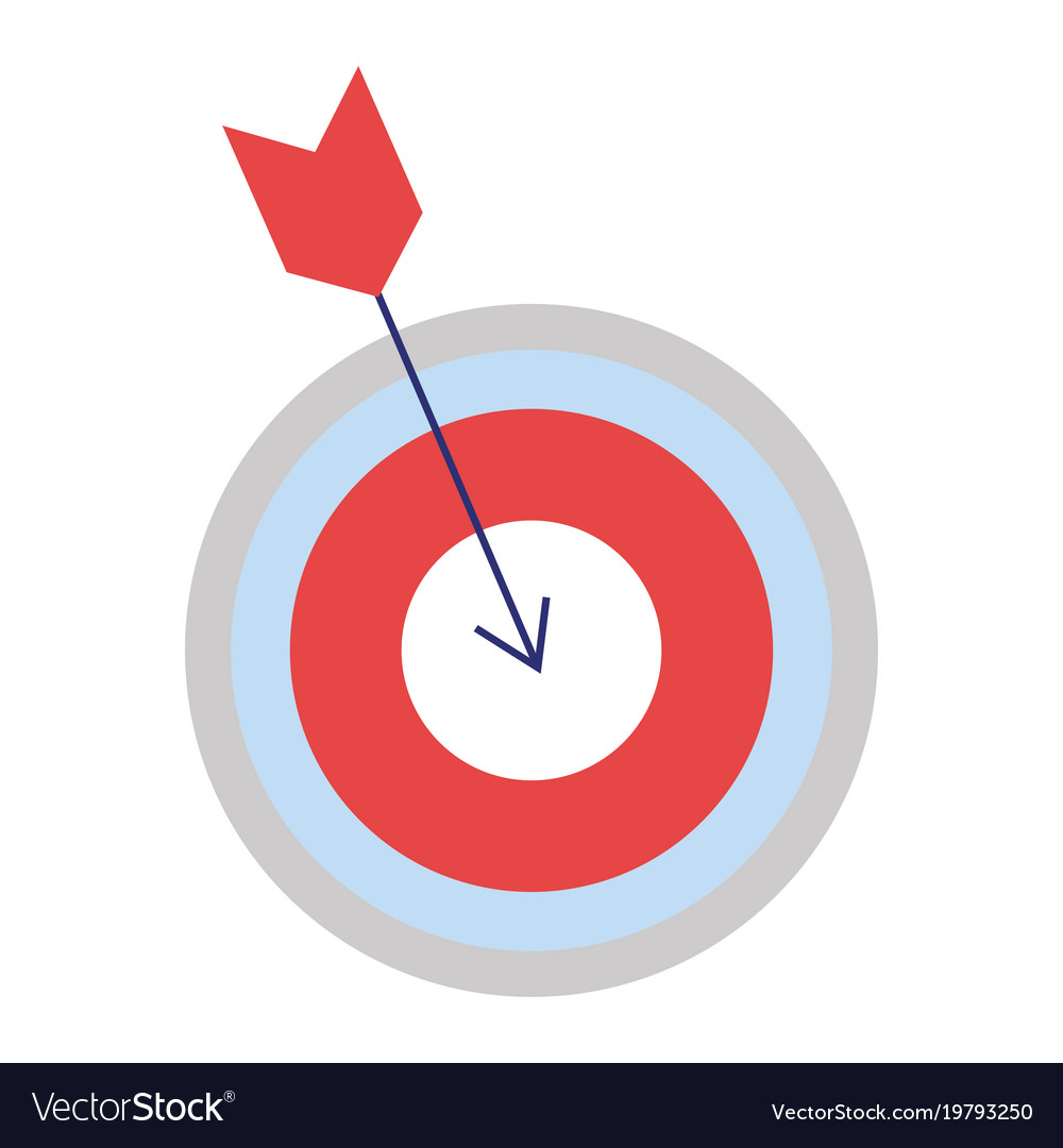 Target with arrow icon