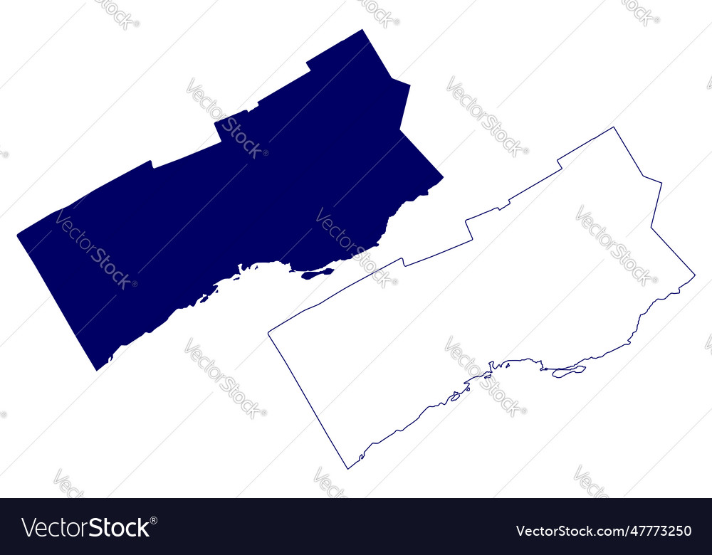United counties of stormont dundas and glengarry Vector Image