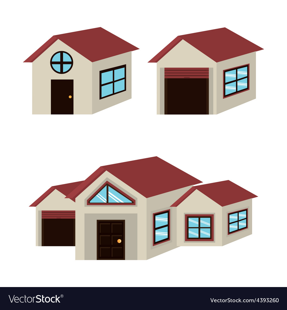 Home Design Royalty Free Vector Image - VectorStock