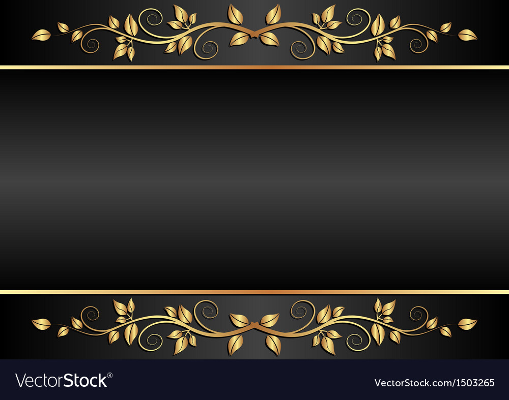 Black background Royalty Free Vector Image - VectorStock